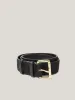 Black Calf Hair Belt | Black sold by Jigsaw