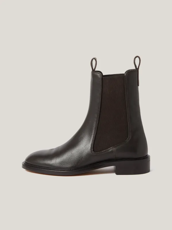 Pembridge Leather Chelsea Boot | Brown sold by Jigsaw