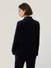 Ashby Velvet Blazer | Navy sold by Jigsaw