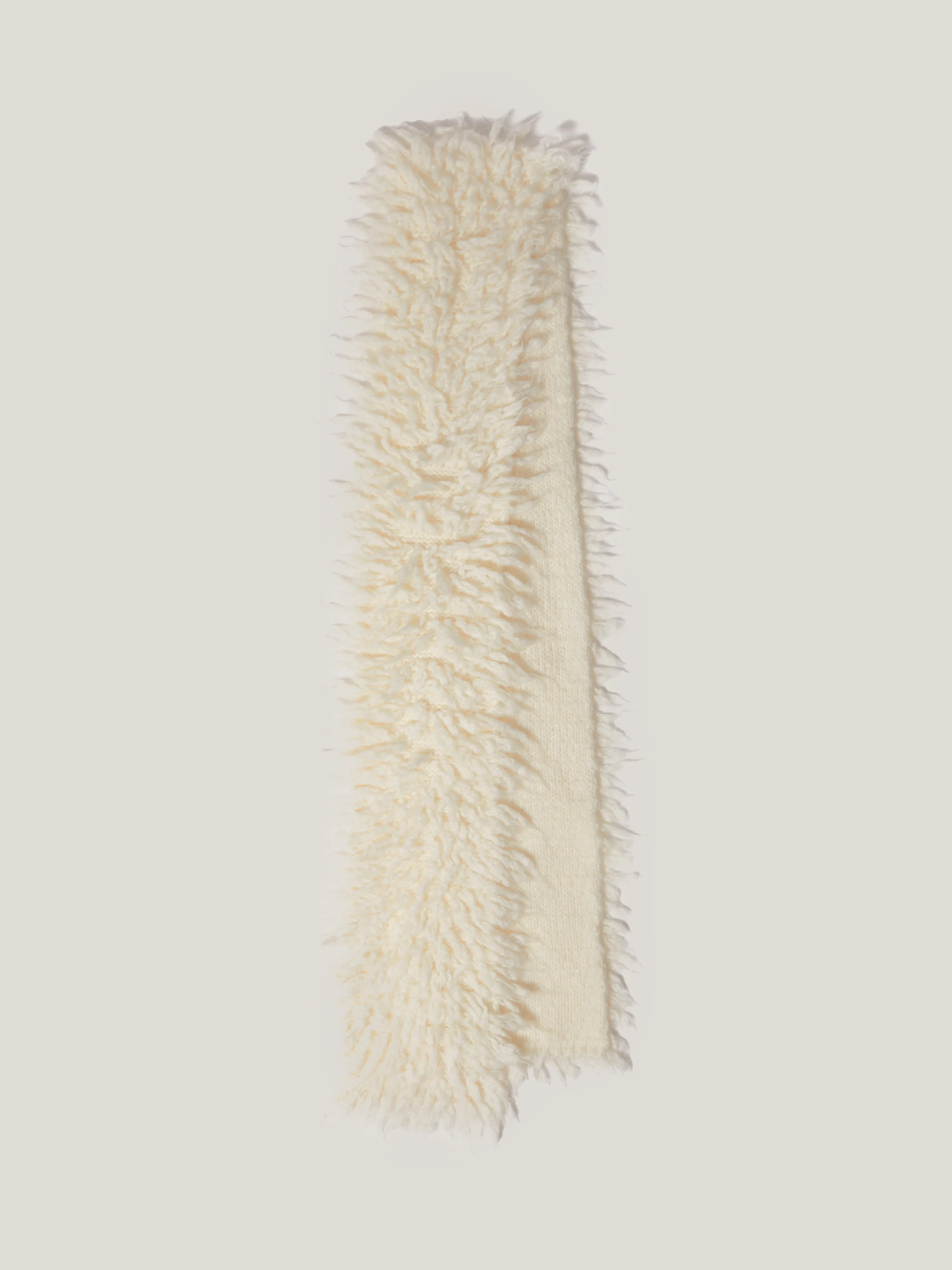 Looped Knitted Scarf | Cream sold by Jigsaw