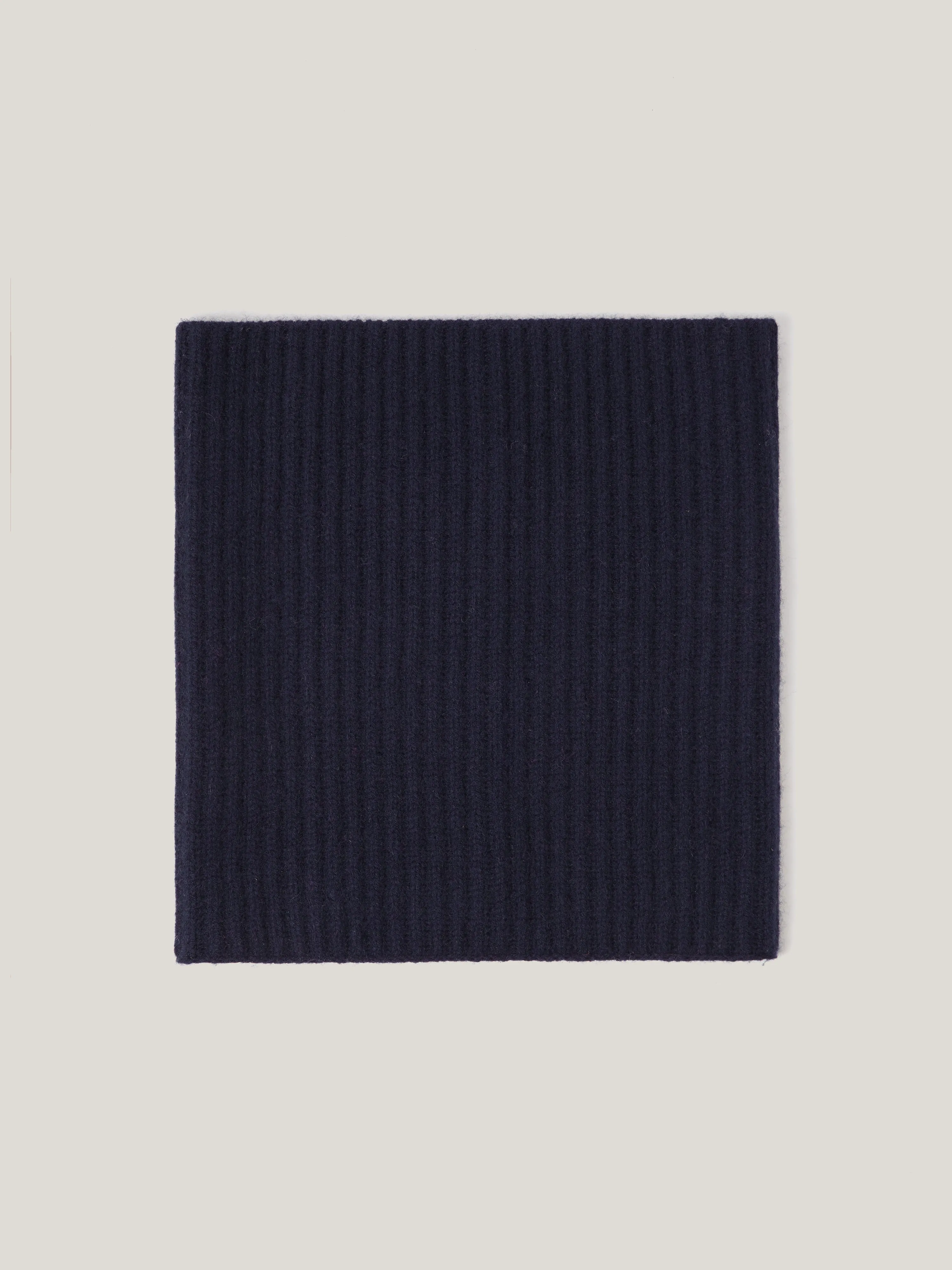 Wool Cashmere Blend Snood | Navy sold by Jigsaw product image thumbnail 2
