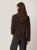 Wool Cashmere Blend Collar Jumper | Brown sold by Jigsaw