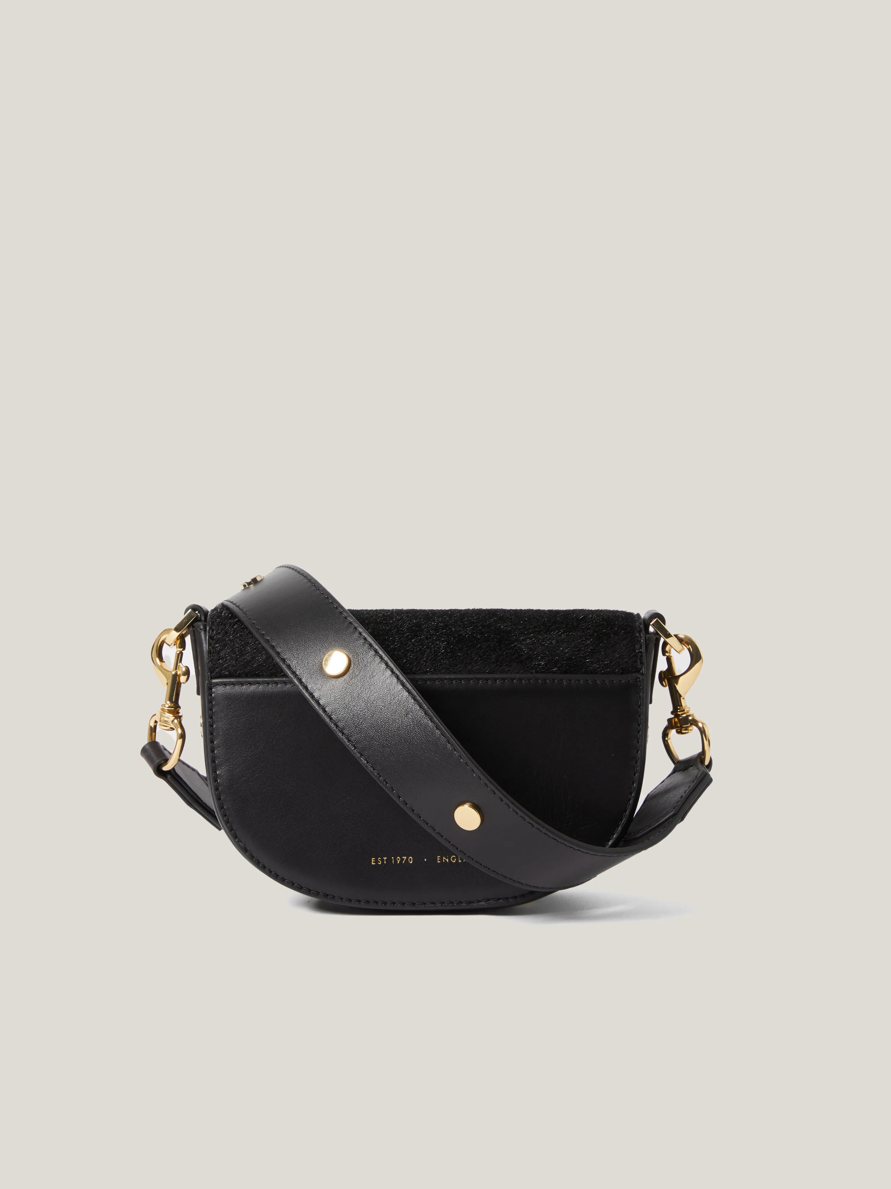 Calf Hair Denbigh Crossbody | Black sold by Jigsaw product image thumbnail 5