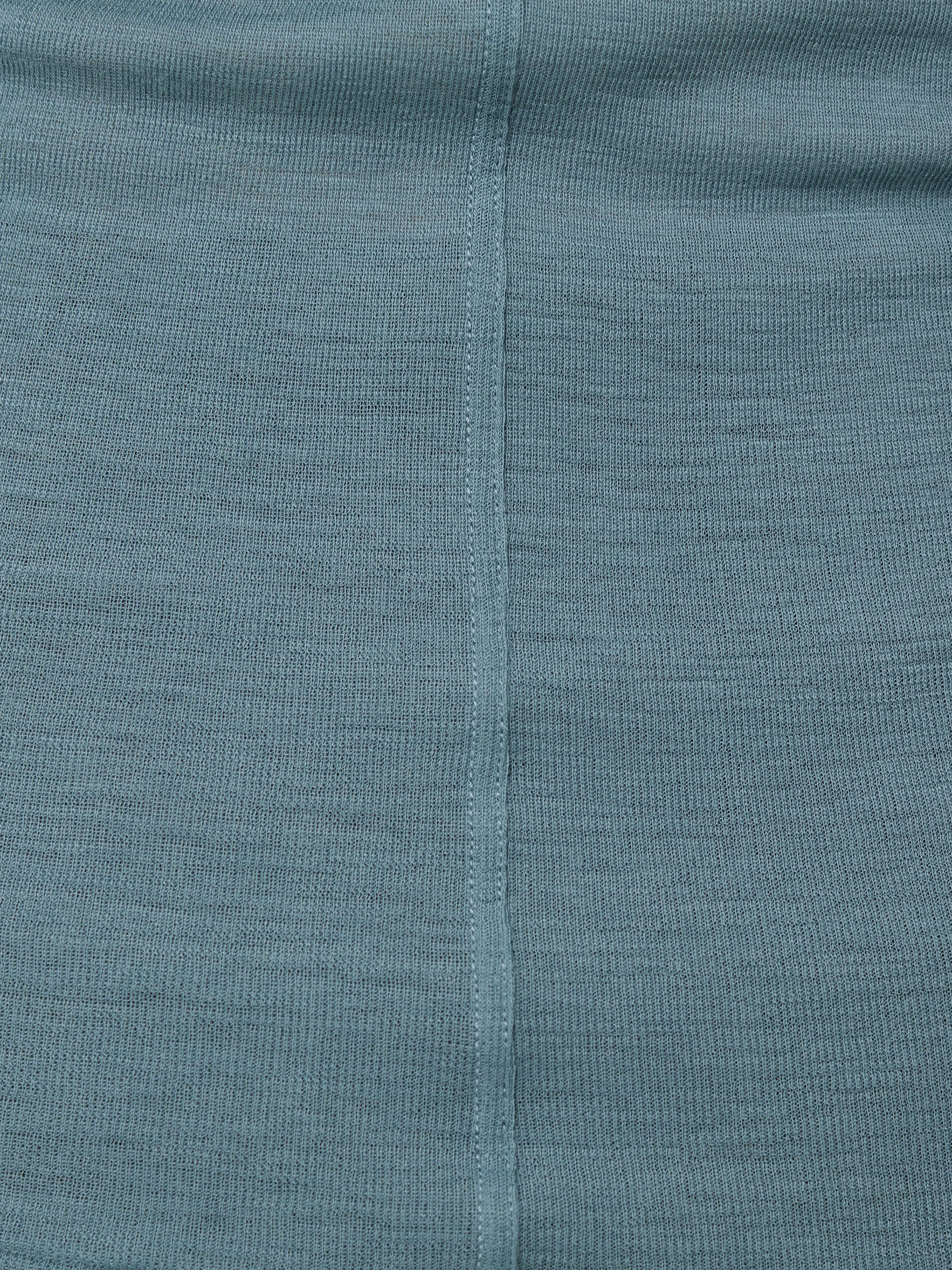 Wool Jersey Polo Neck Top | Water Blue sold by Jigsaw product image thumbnail 5