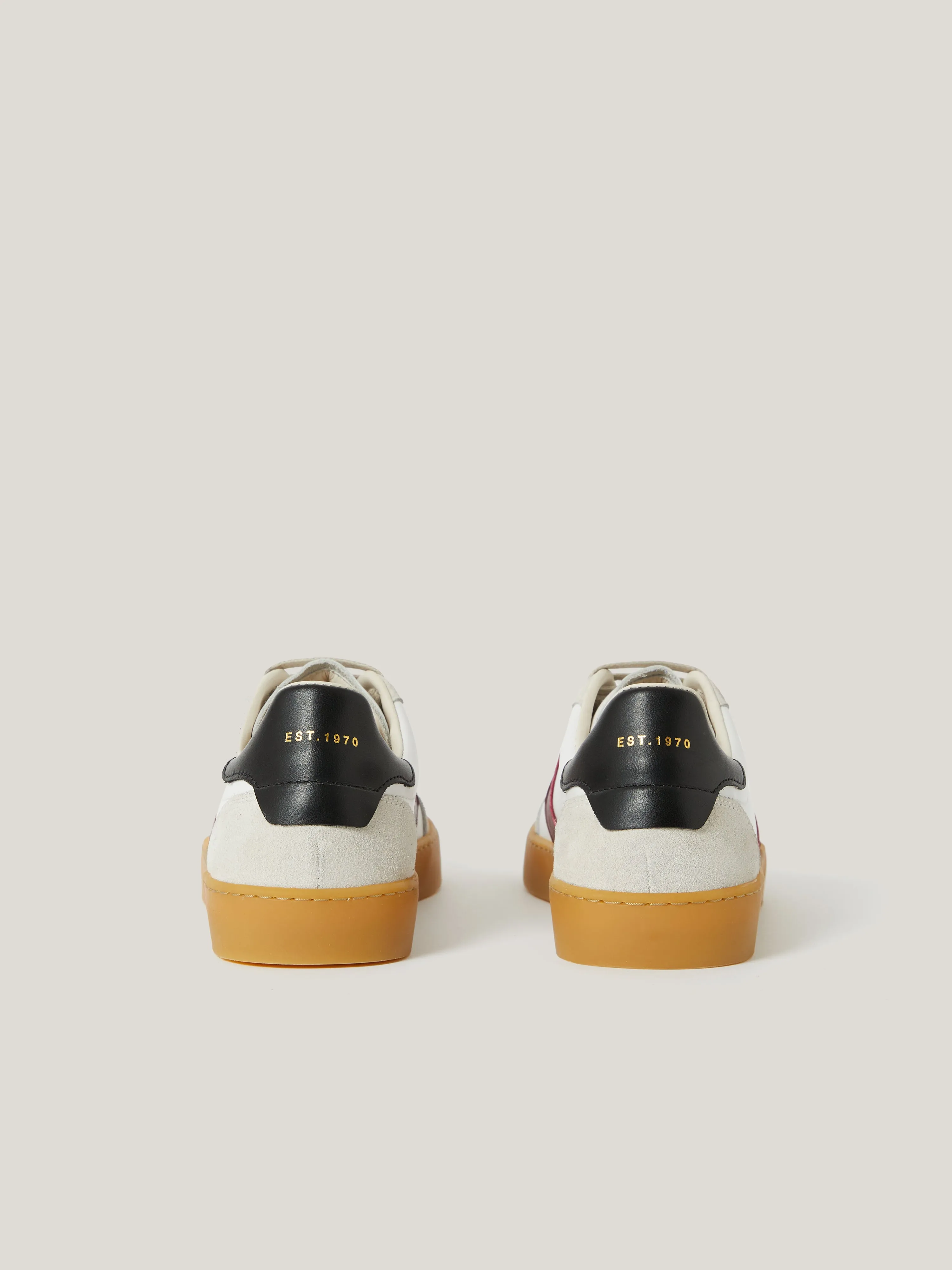 Portland Vintage Classic Trainer | White sold by Jigsaw product image thumbnail 5