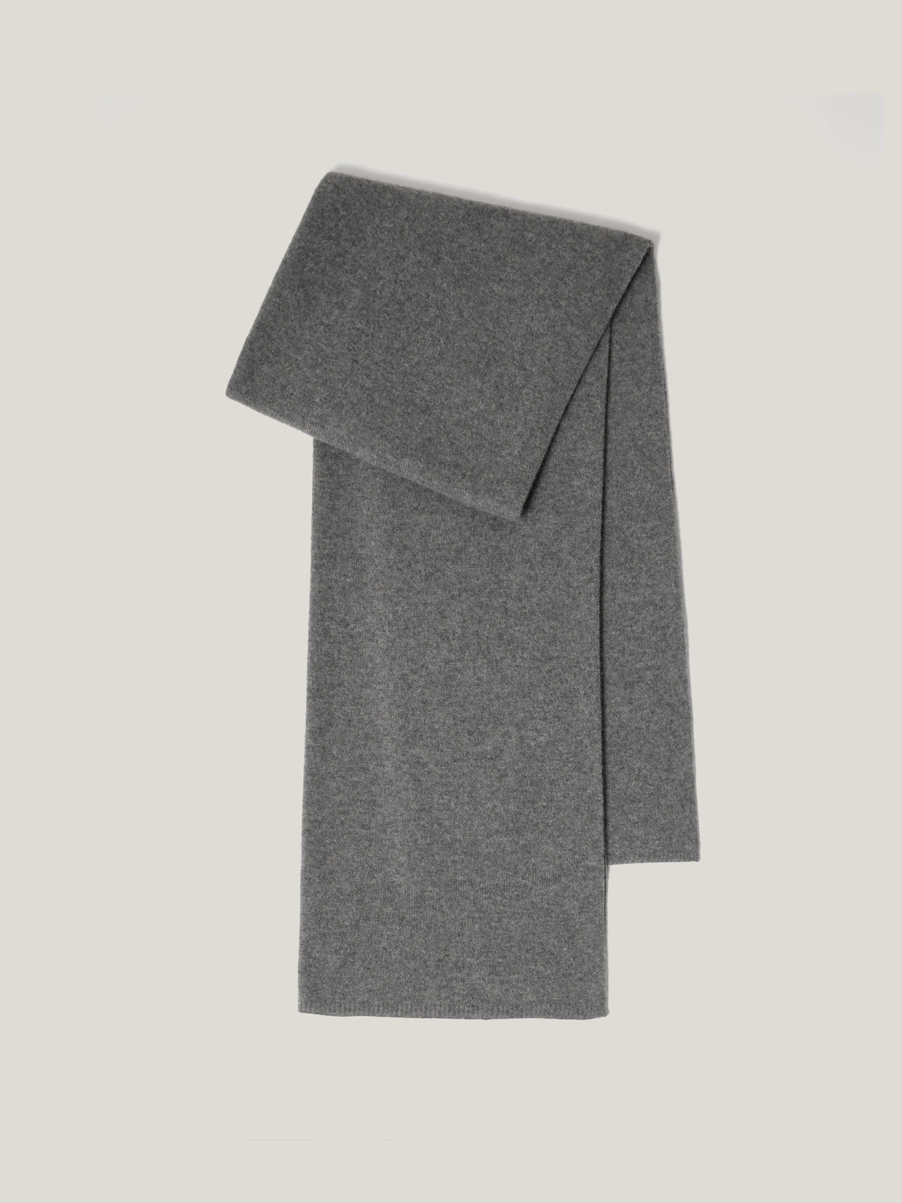 Pure Cashmere Blanket Scarf | Mid Grey sold by Jigsaw product image thumbnail 2