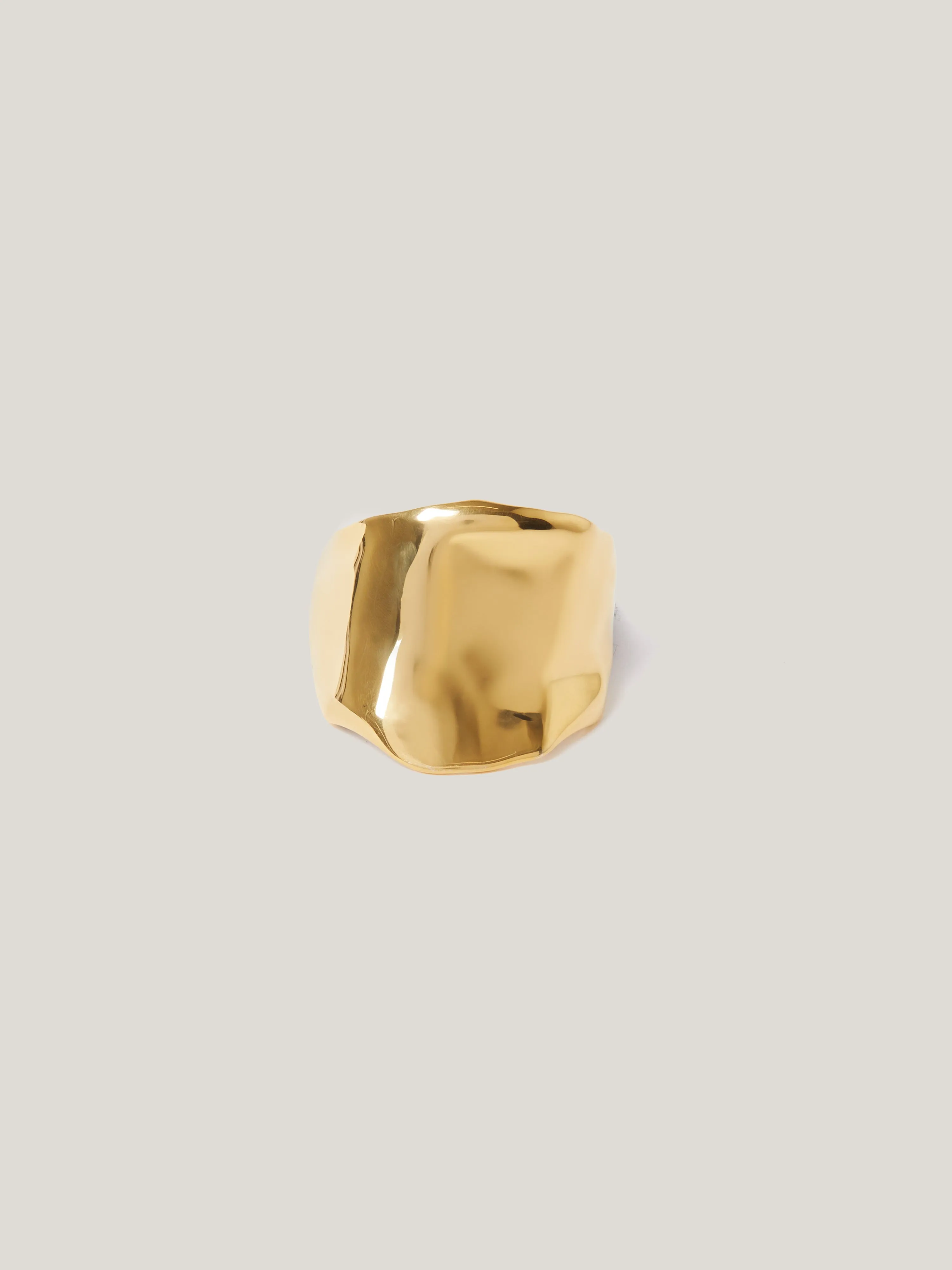 Gold Plated Molten Hair Tie | Gold sold by Jigsaw product image thumbnail 3