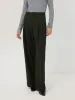 Kemp Fluid Twill Trouser | Green sold by Jigsaw