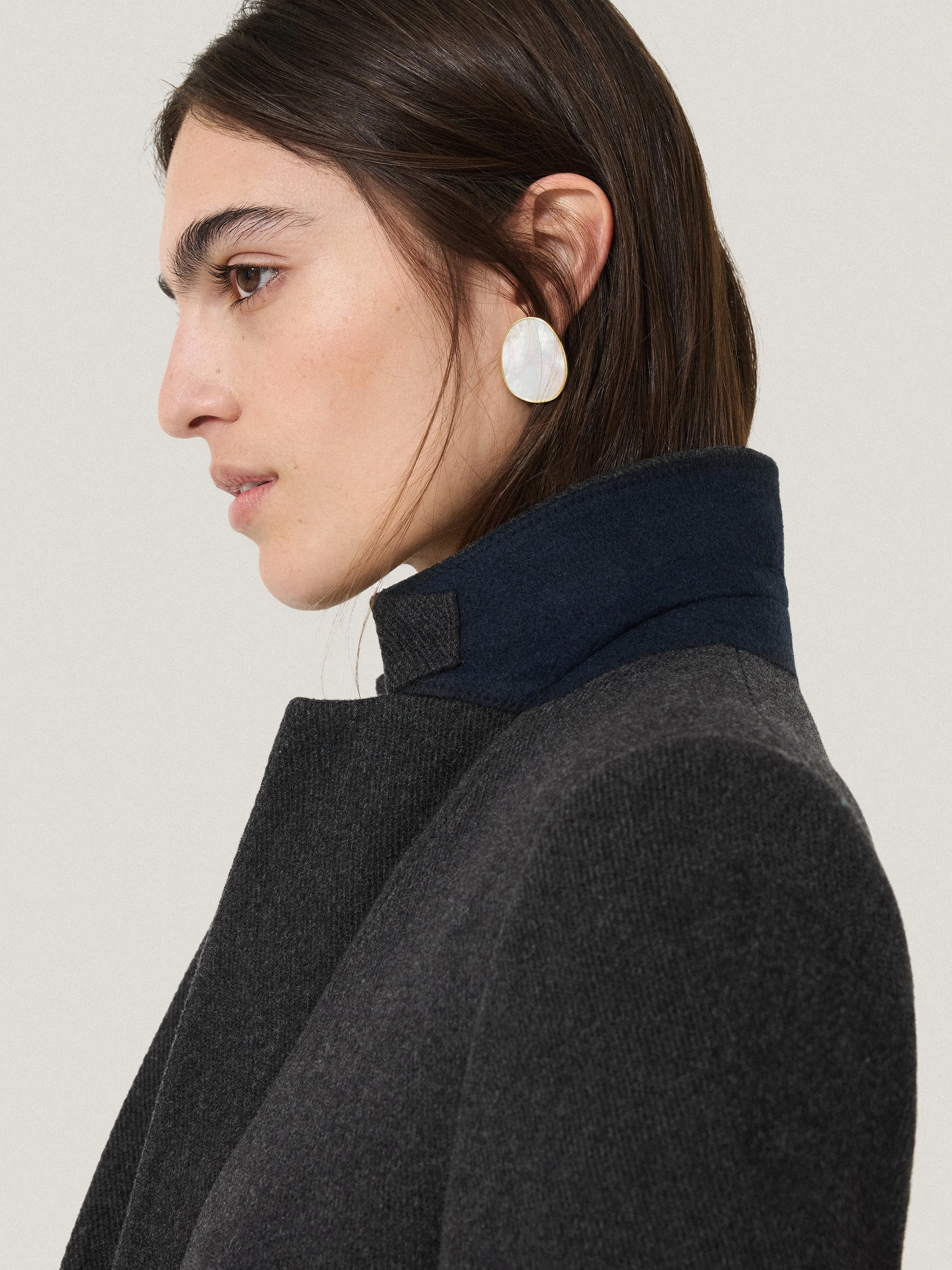 Wool Blend City Coat | Grey sold by Jigsaw product image thumbnail 2