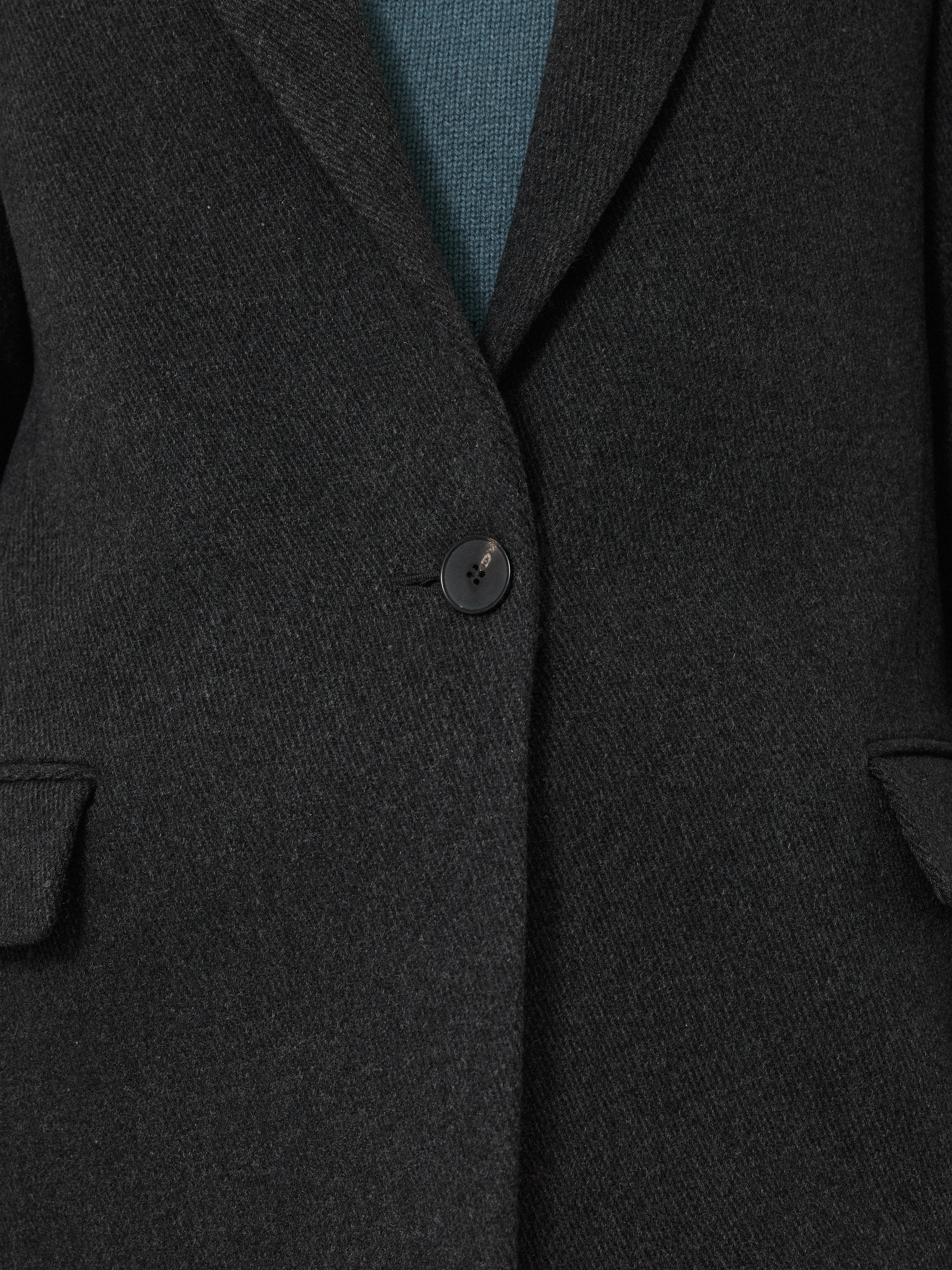 Wool Blend City Coat | Grey sold by Jigsaw product image thumbnail 3