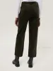 Delmont Velvet Tapered Jean | Dark Green sold by Jigsaw