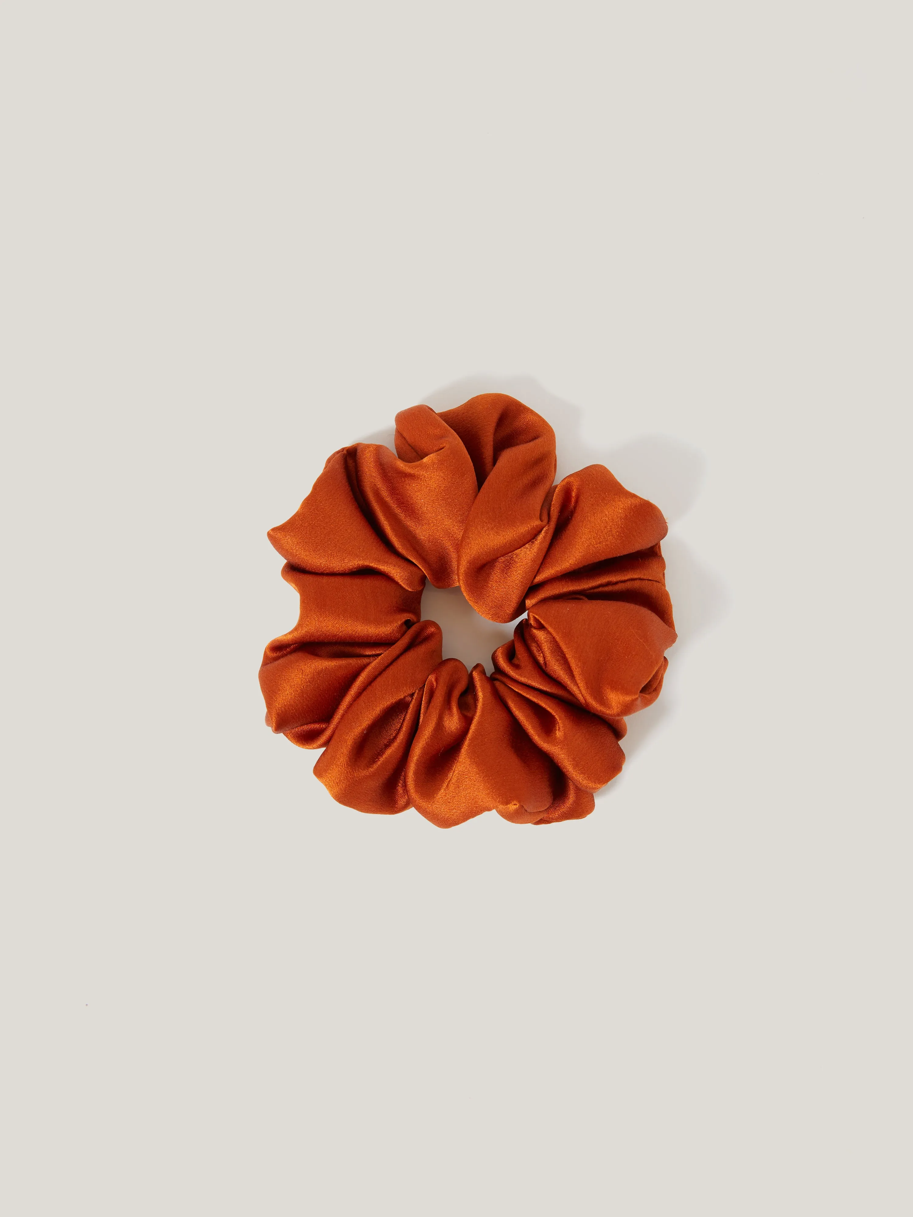 Silk Scrunchie | Copper sold by Jigsaw