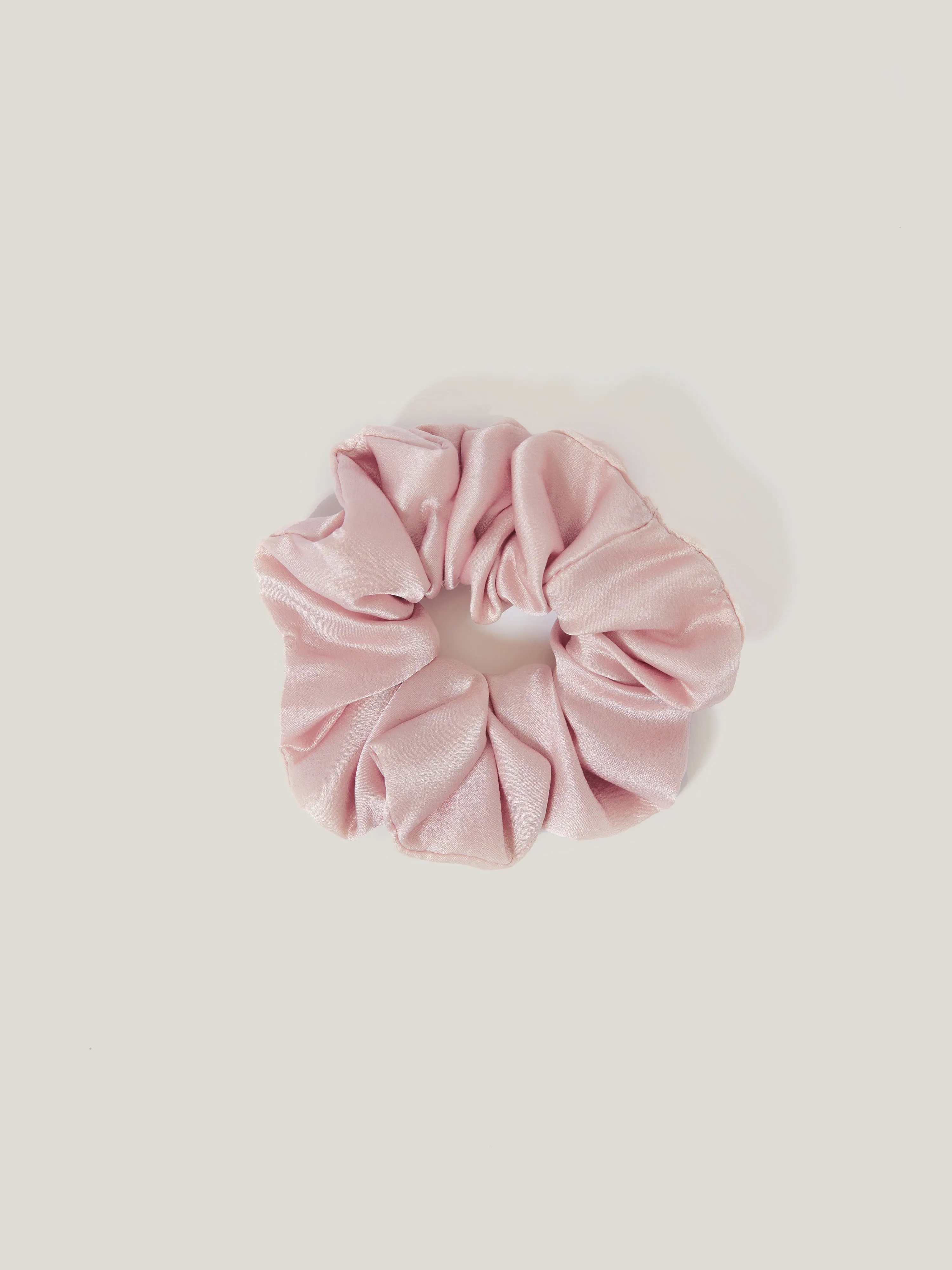 Silk Scrunchie | Dusty Pink sold by Jigsaw