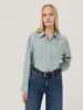 Cotton Stripe Shirt | Blue sold by Jigsaw