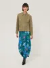 Floral Mist Asymmetric Skirt | Green sold by Jigsaw