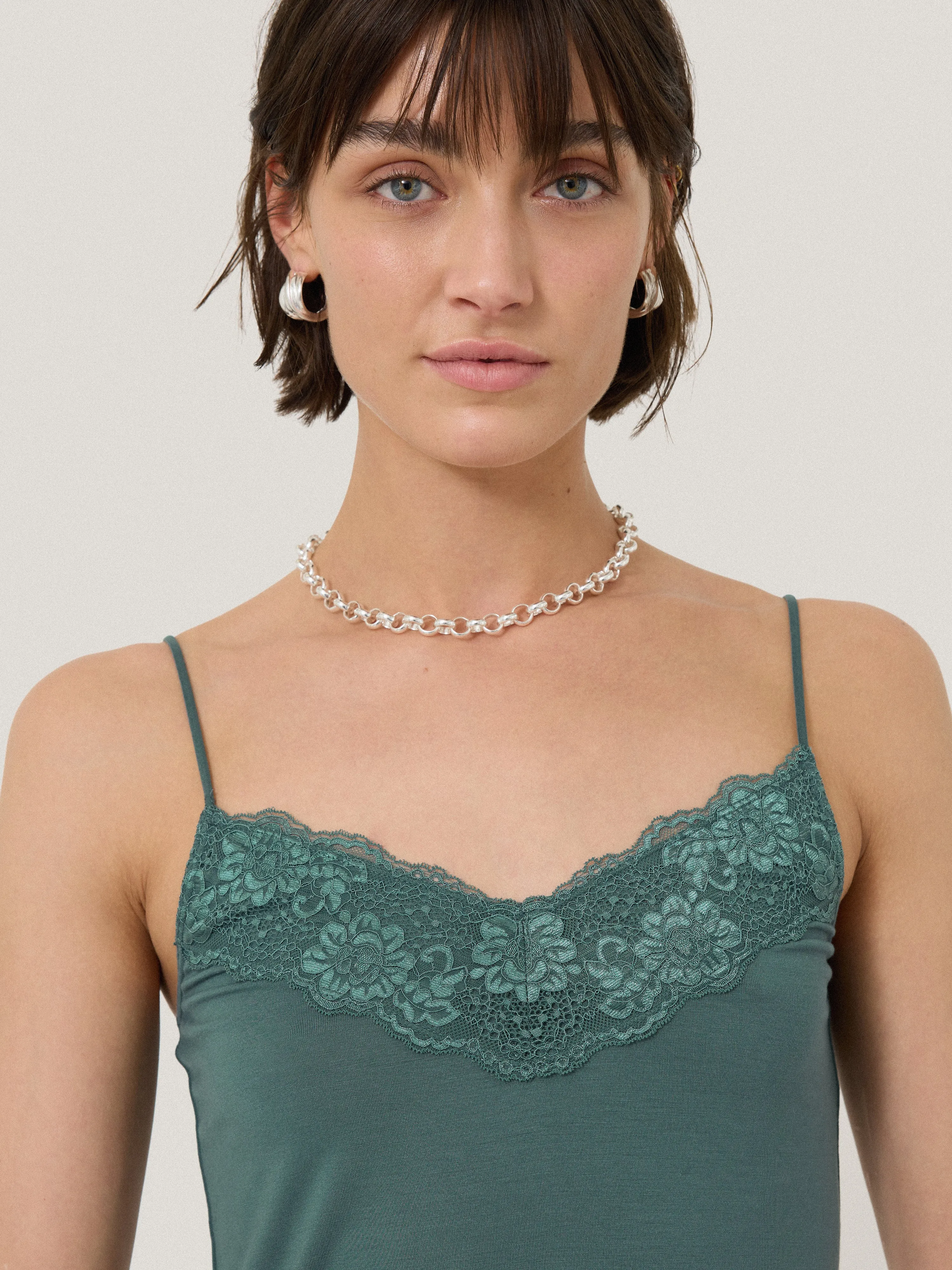 Modal Lace Vest | Mountain Lake sold by Jigsaw product image thumbnail 2