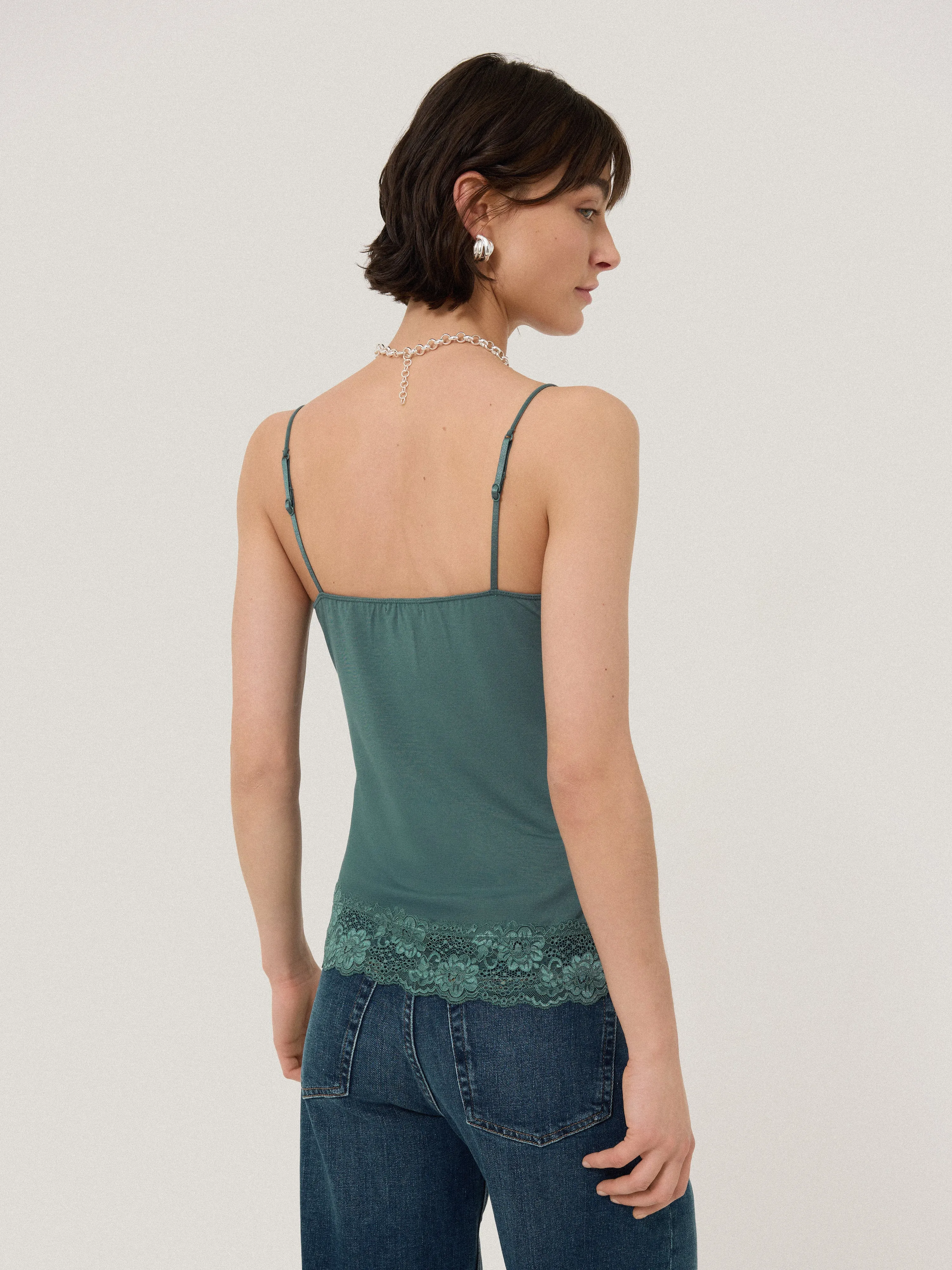 Modal Lace Vest | Mountain Lake sold by Jigsaw product image thumbnail 5