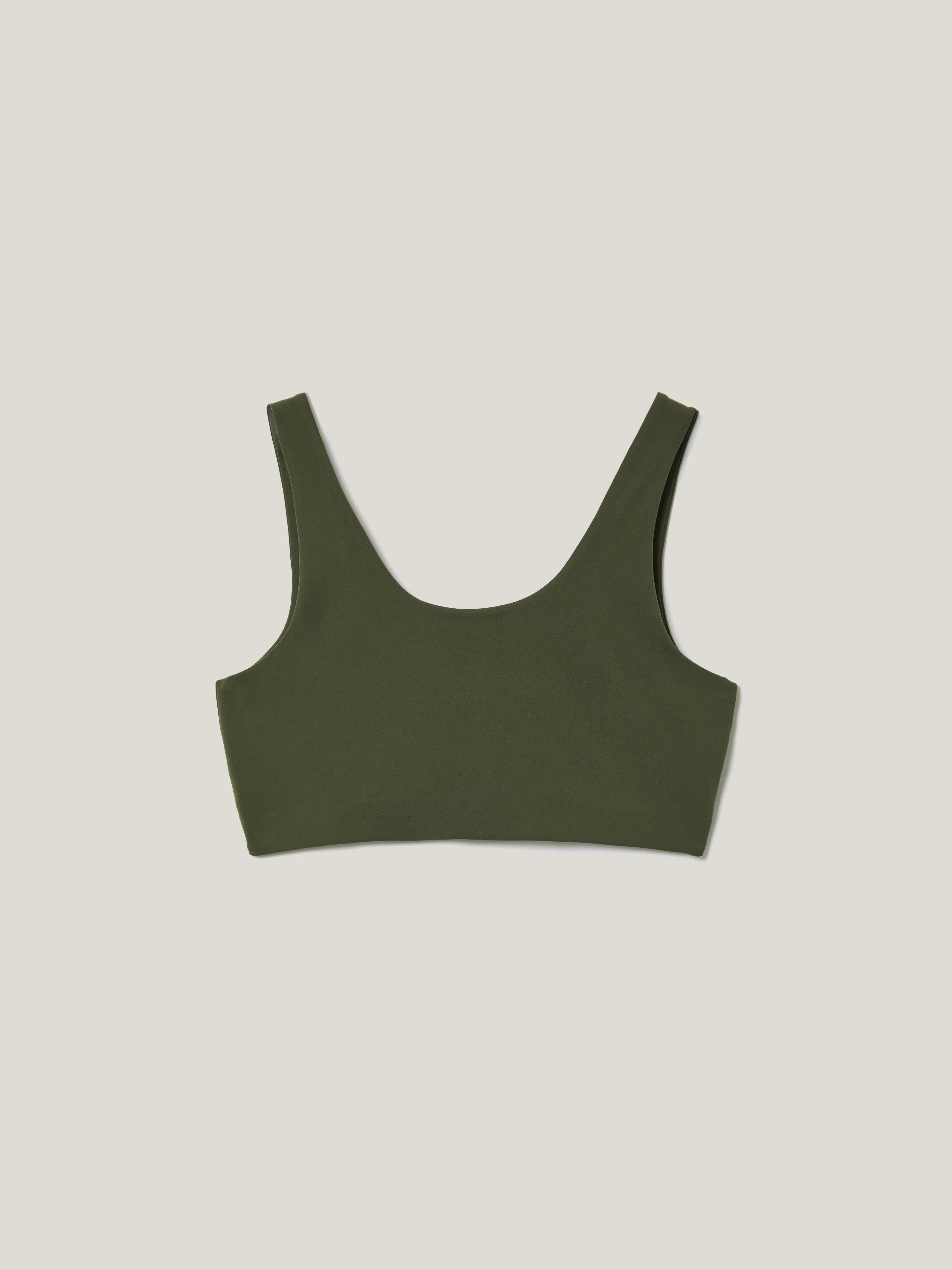 Yoga Crop Top | Khaki sold by Jigsaw product image thumbnail 5