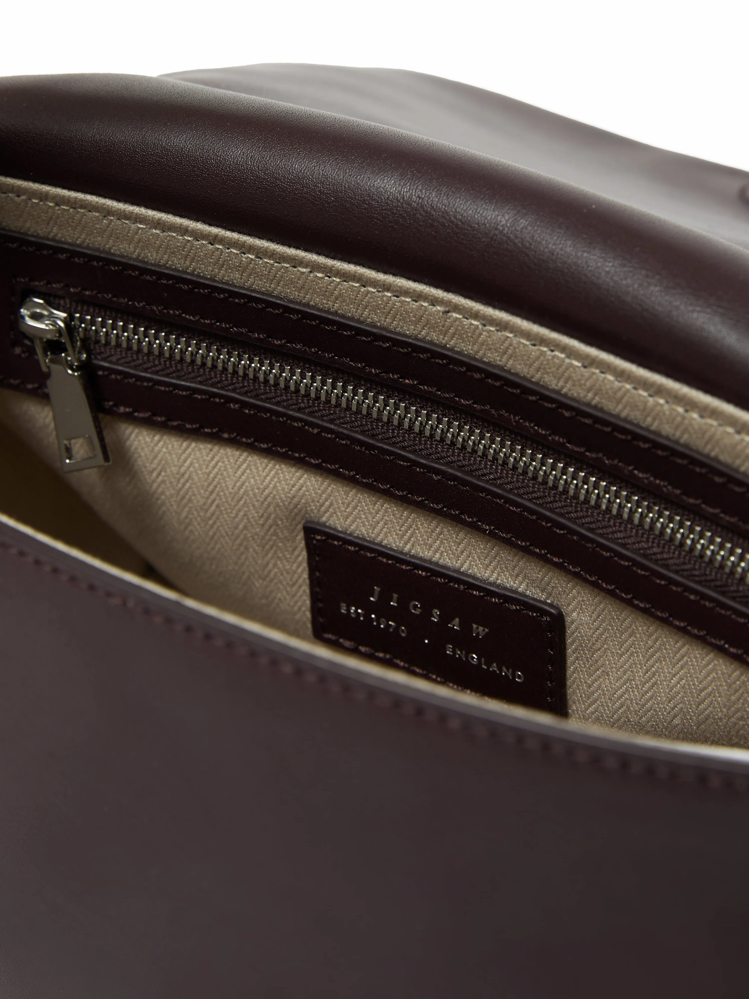 Soft Padded Crossbody | Oxblood sold by Jigsaw product image thumbnail 2