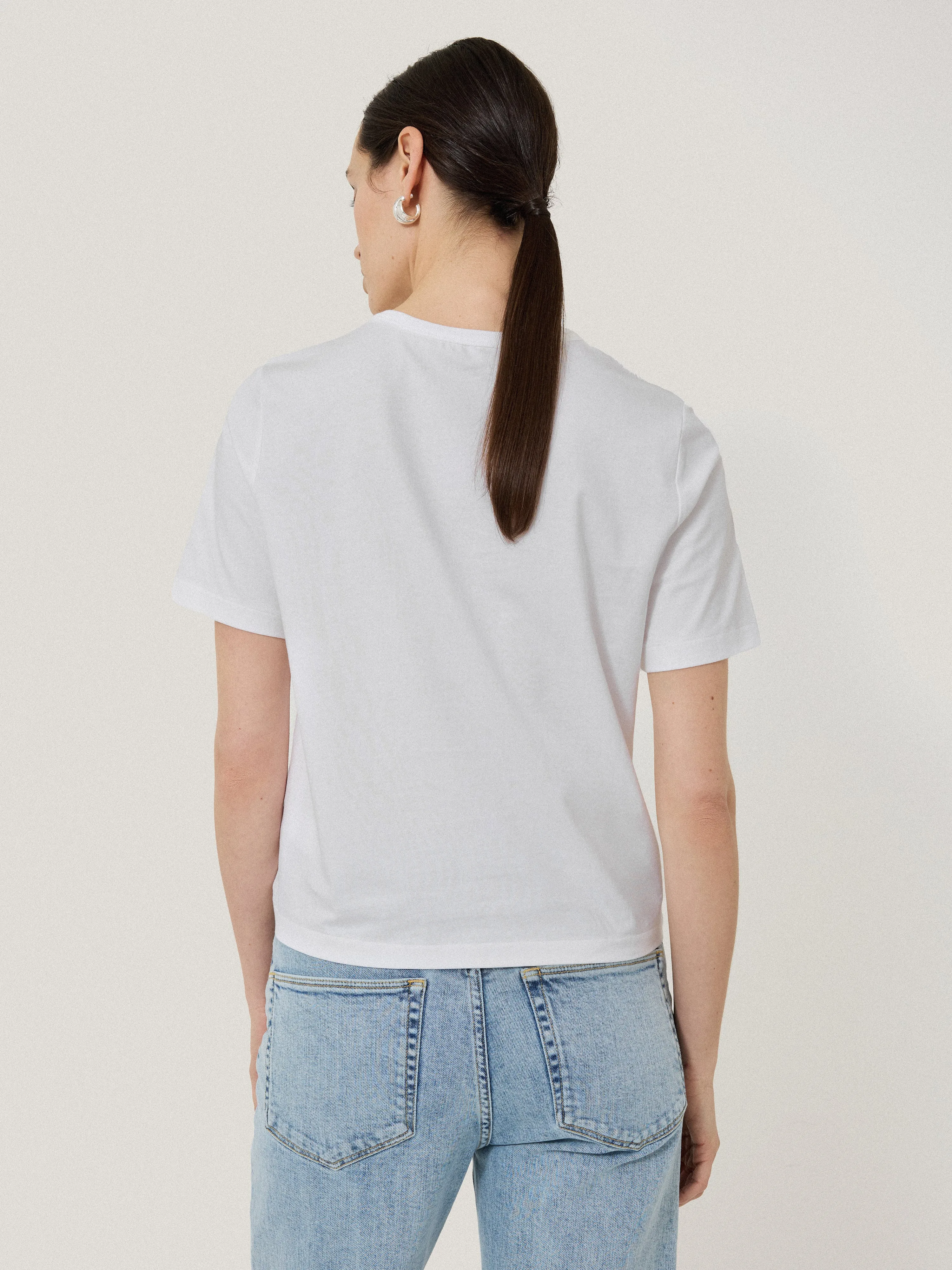Heavy Cotton T-shirt | White sold by Jigsaw product image thumbnail 4