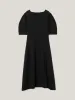 Angled Seams Jersey Dress | Black sold by Jigsaw