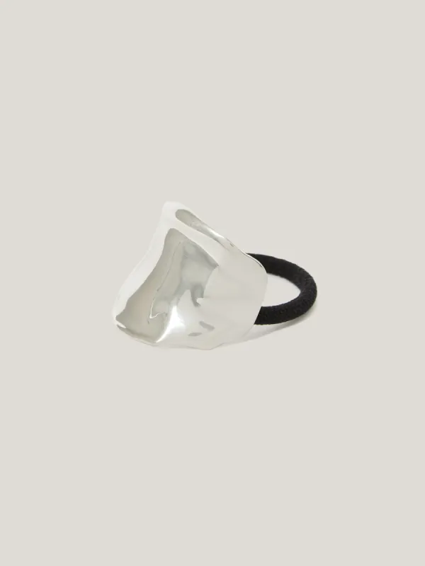 Molten Hair Tie | Silver sold by Jigsaw