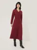Mock Wrap Jersey Dress | Pink sold by Jigsaw