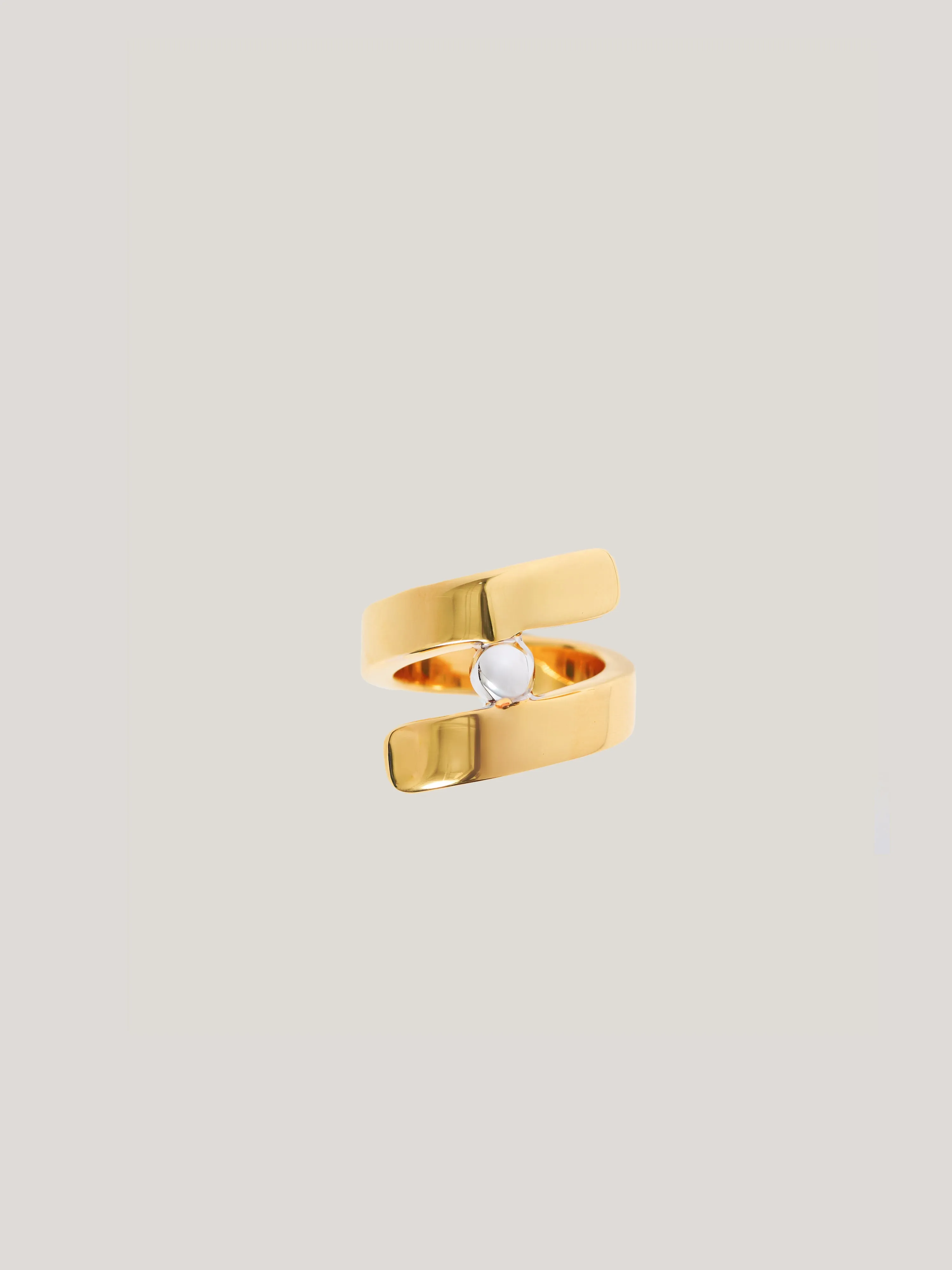 Mixed Metal Bead Ring | Multi sold by Jigsaw product image thumbnail 3