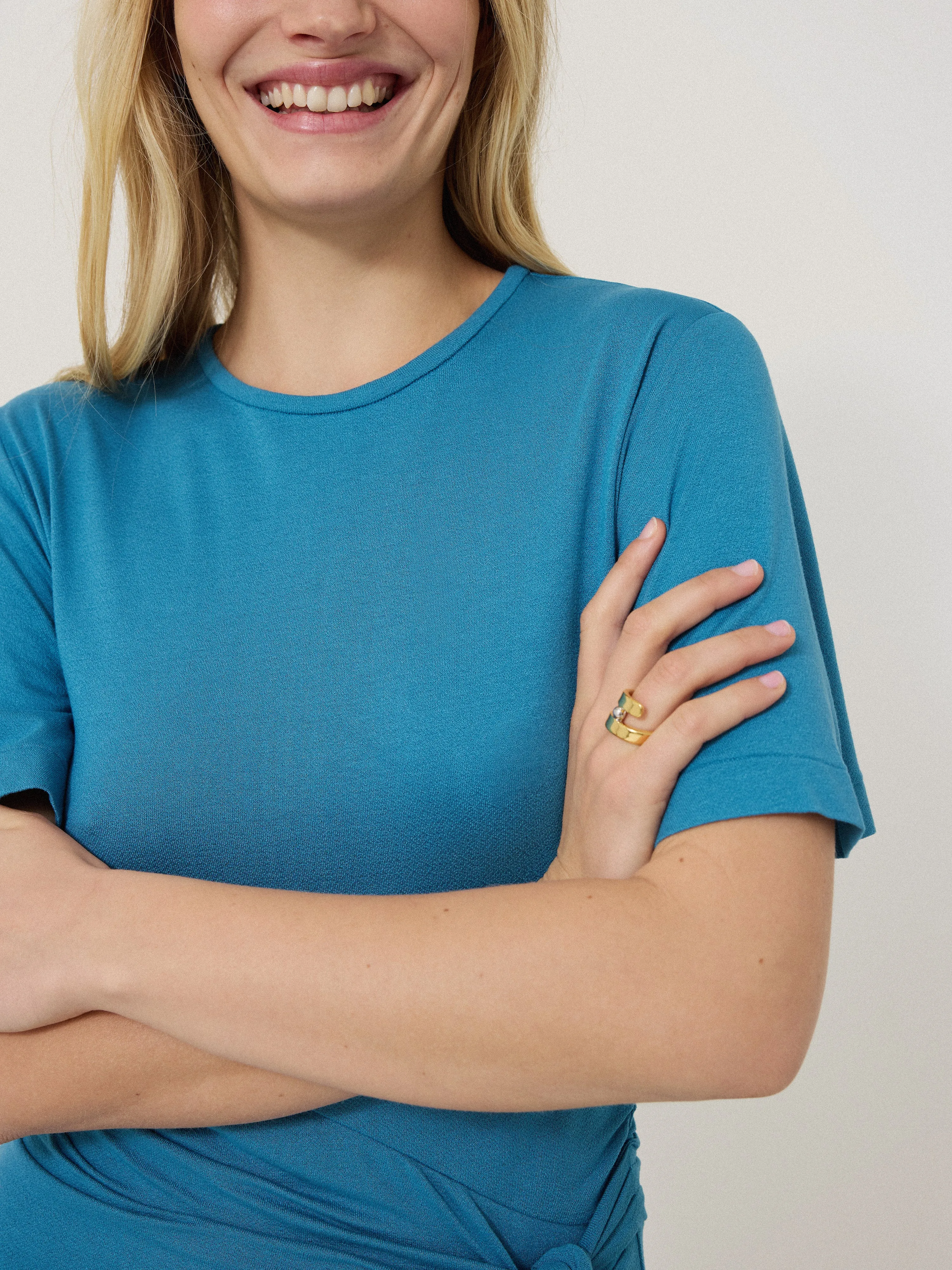 Mixed Metal Bead Ring | Multi sold by Jigsaw product image thumbnail 2