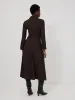 Shirt Wrap Dress | Oxblood sold by Jigsaw