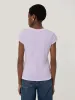 Supima Cotton Scoop Neck Tee | Lilac Ice sold by Jigsaw
