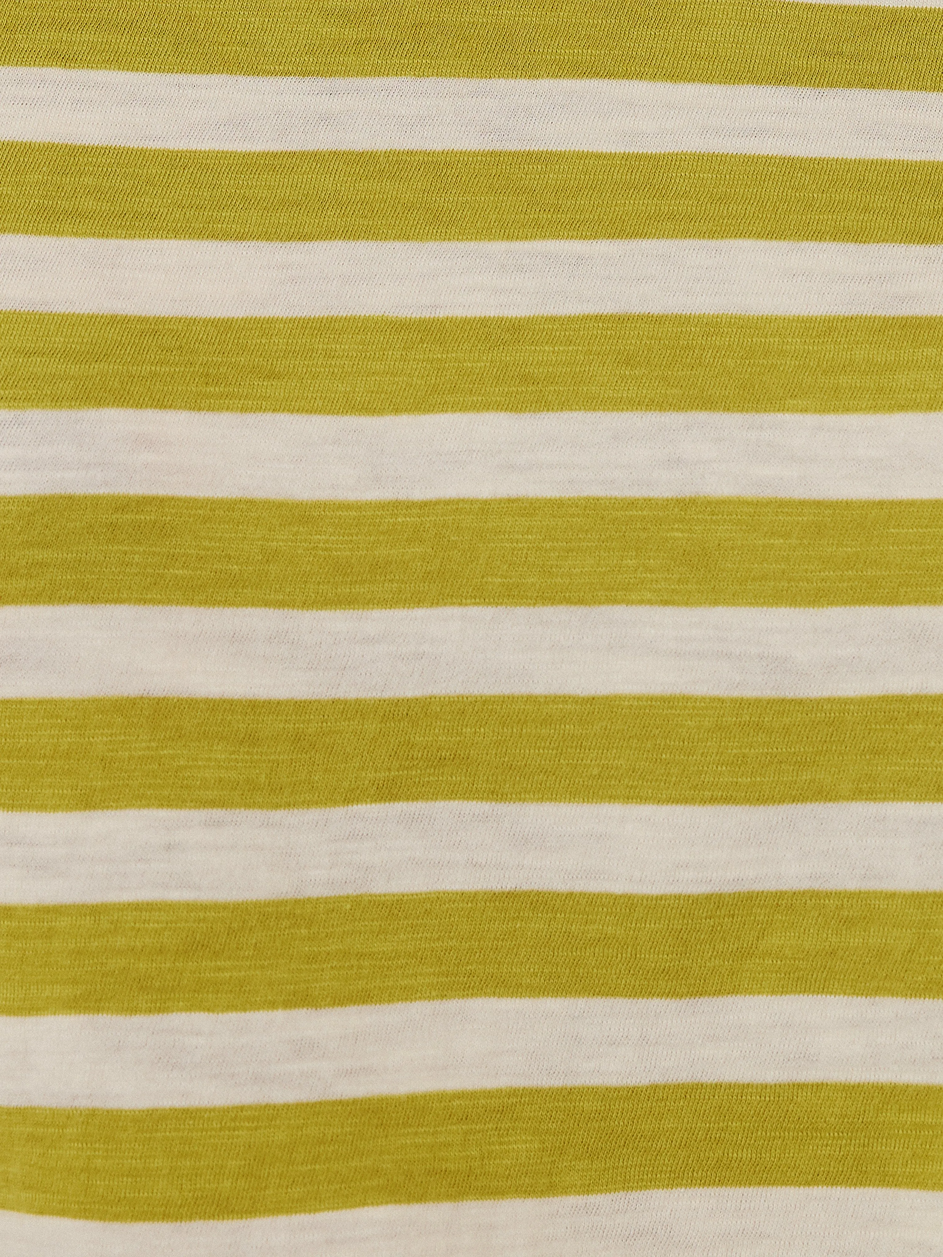 Cotton Slub Stripe Cap Sleeve Top | Green sold by Jigsaw product image thumbnail 5