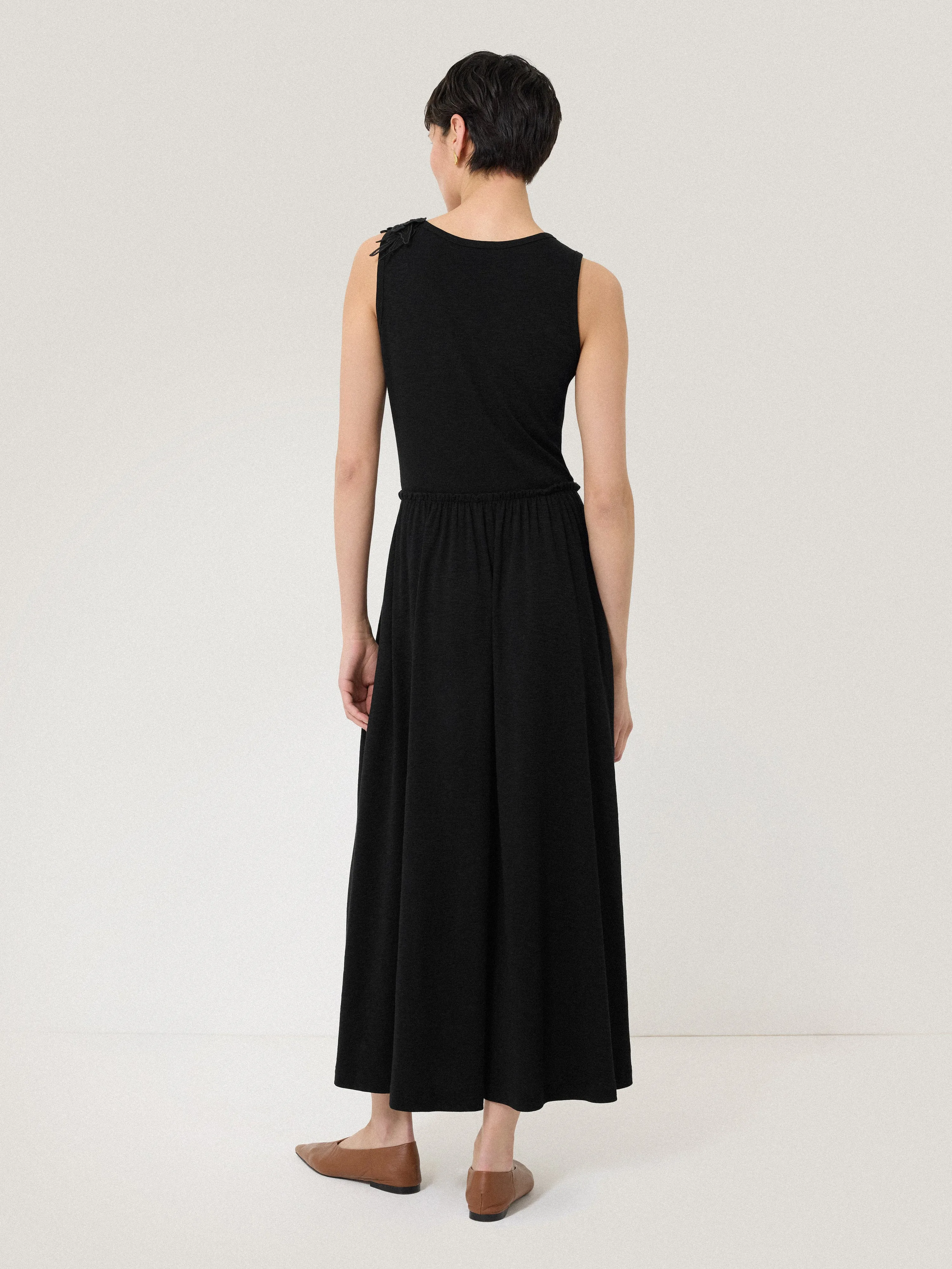 Applique Jersey Sundress | Black sold by Jigsaw product image thumbnail 5