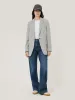 Knox Crosshatch Blazer | Grey sold by Jigsaw