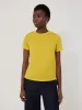 Supima Cotton Scoop Neck Tee | Daffodil sold by Jigsaw
