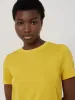 Supima Cotton Scoop Neck Tee | Daffodil sold by Jigsaw