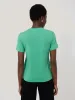 Supima Cotton Scoop Neck Tee | Gemstone Green sold by Jigsaw