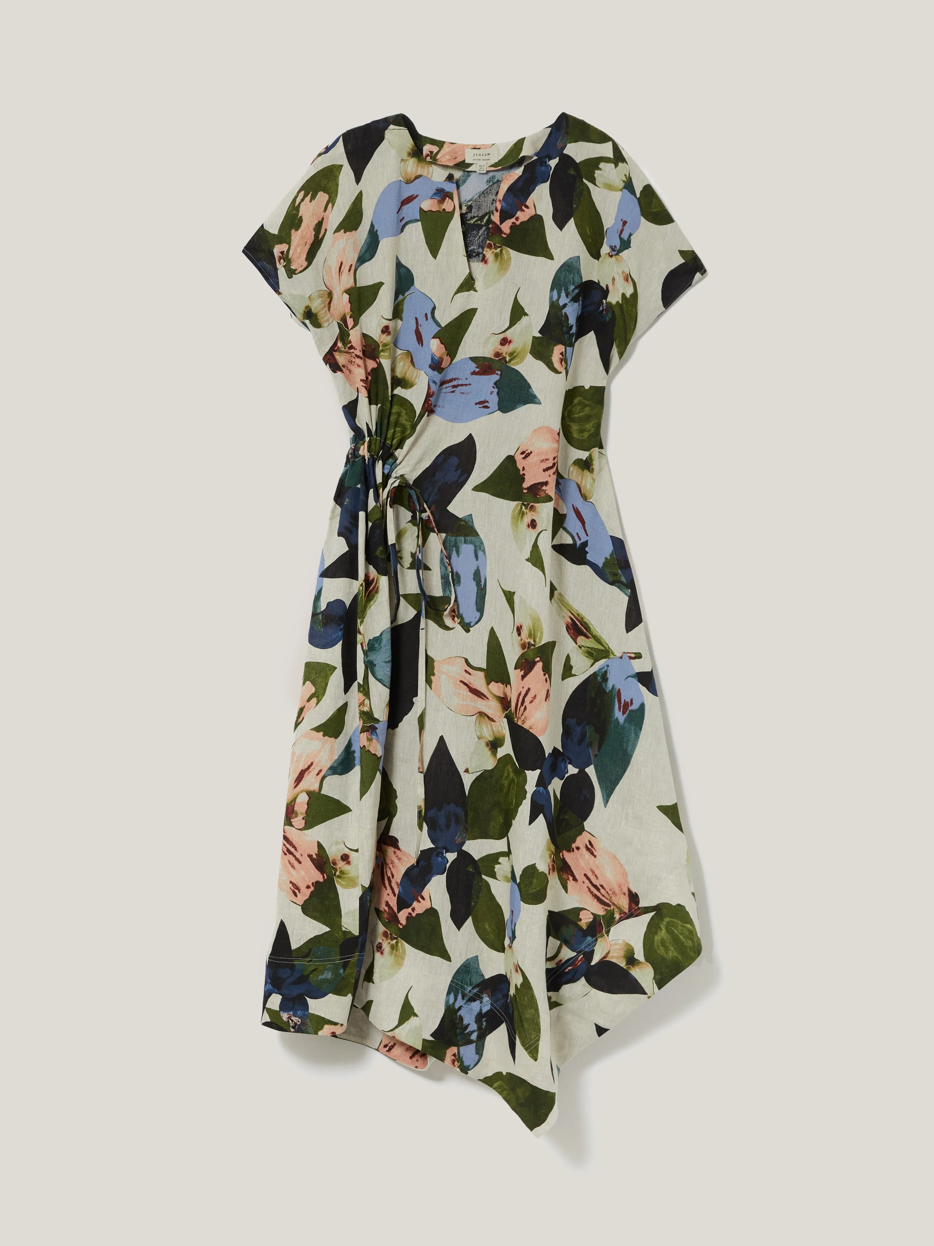 Future Botanic Linen Dress | Neutral sold by Jigsaw product image thumbnail 5