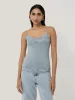 Modal Lace Vest | Summer Rain sold by Jigsaw