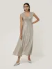 Metallic Jersey Maxi Dress | Gold sold by Jigsaw