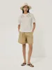 Embroidered Short Sleeve T-shirt | Cream sold by Jigsaw