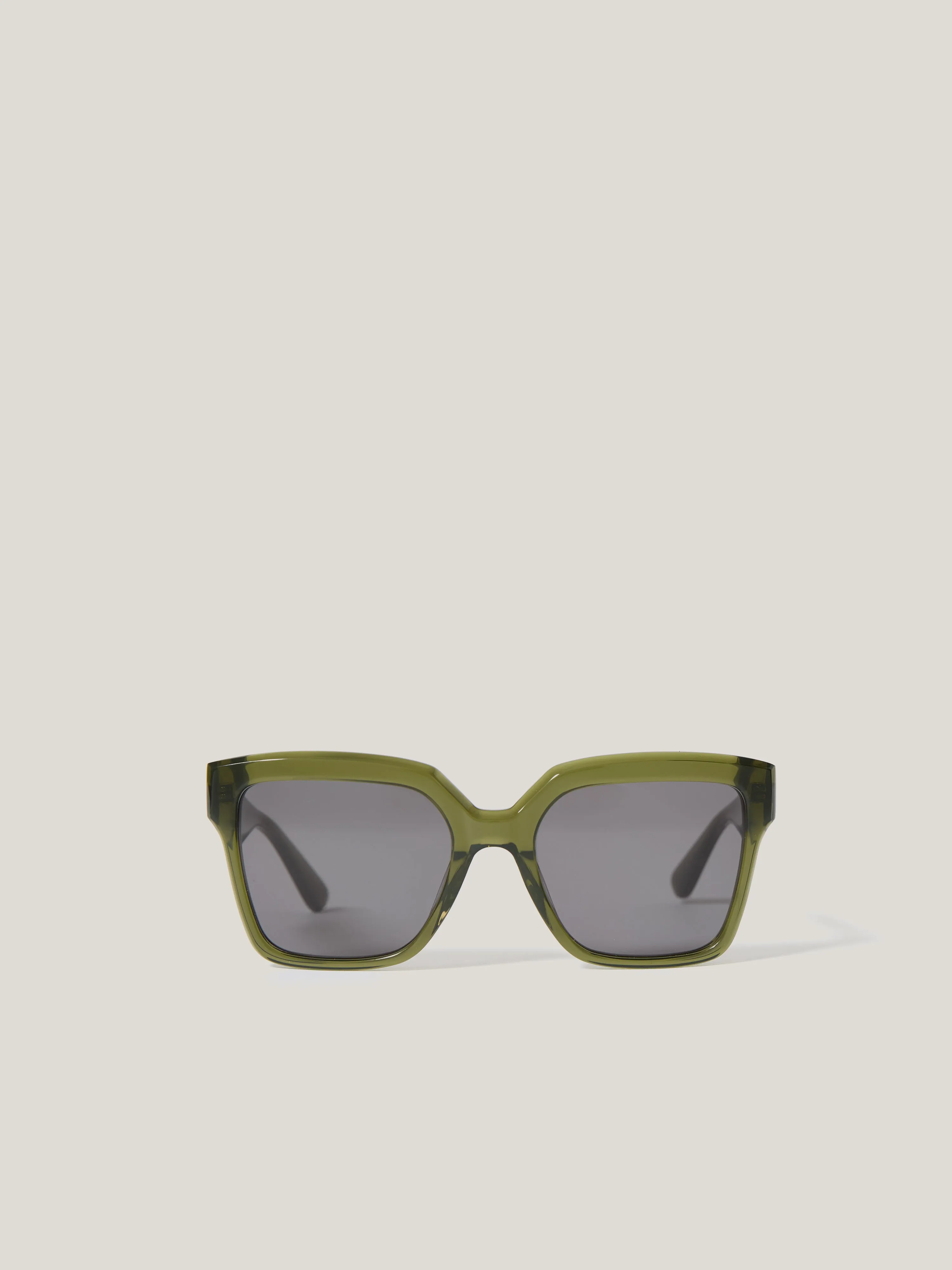 Maldon D-frame Sunglasses | Green sold by Jigsaw