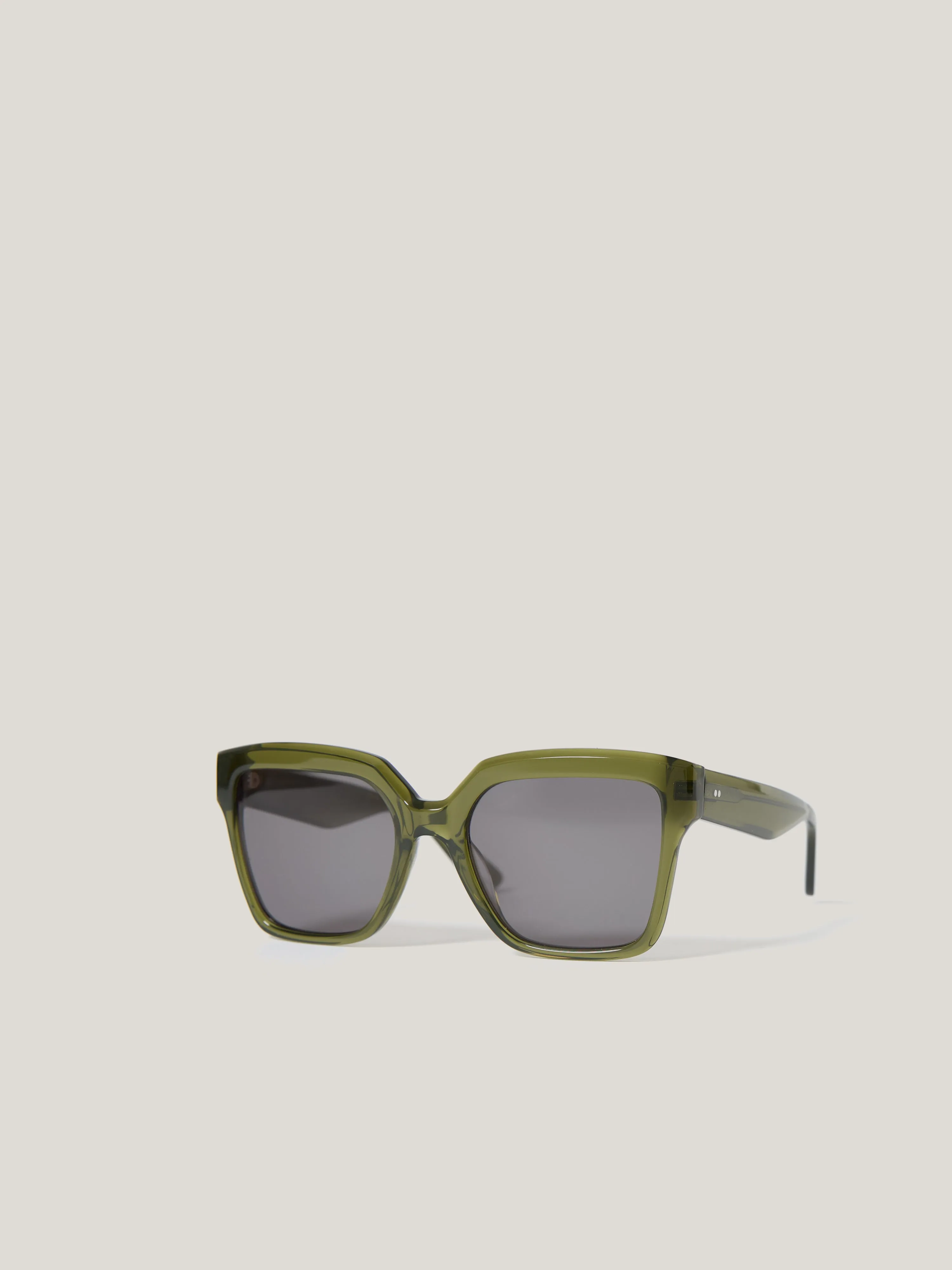 Maldon D-frame Sunglasses | Green sold by Jigsaw product image thumbnail 3