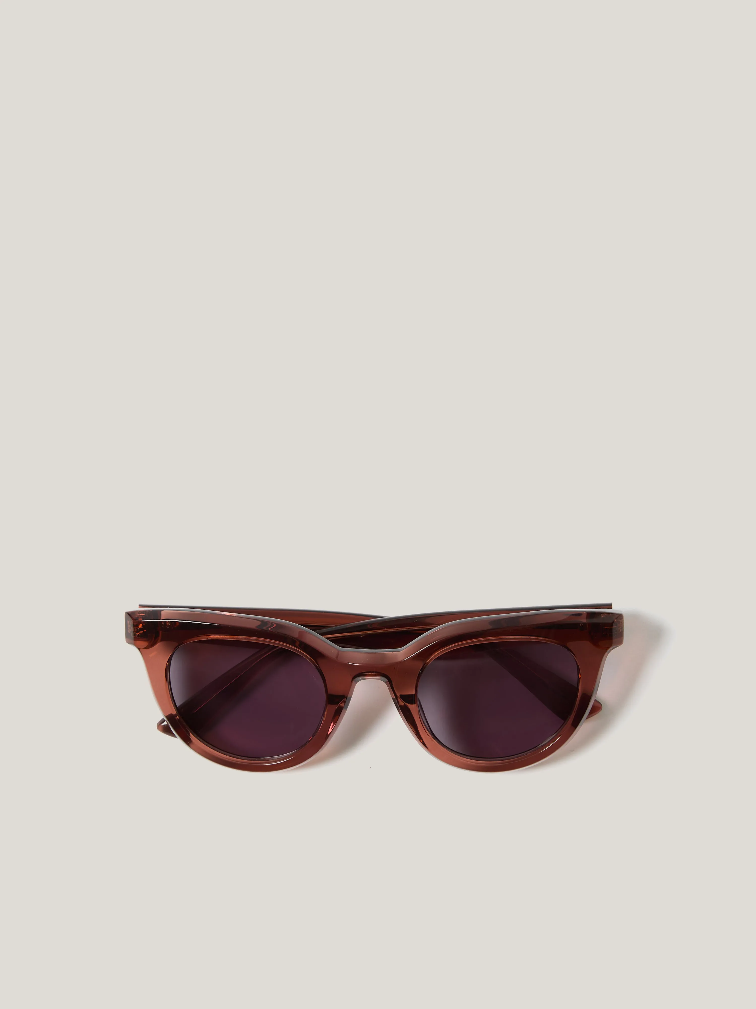 Ferndale Round Sunglasses | Dark Pink sold by Jigsaw product image thumbnail 5