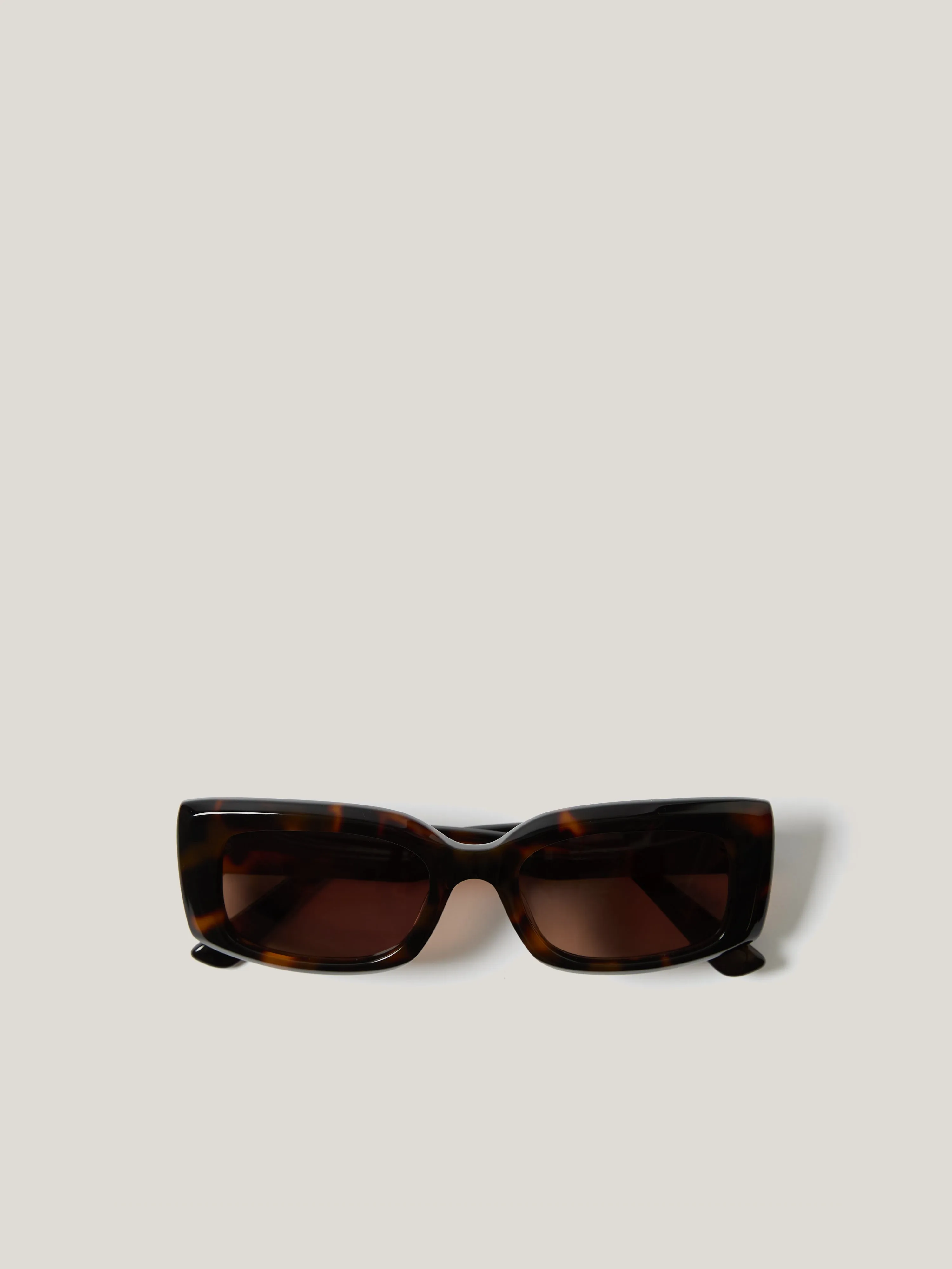 Bolton Rectangle Sunglasses | Tortoiseshell sold by Jigsaw product image thumbnail 3