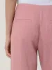 Linen Blake Trouser | Pink sold by Jigsaw