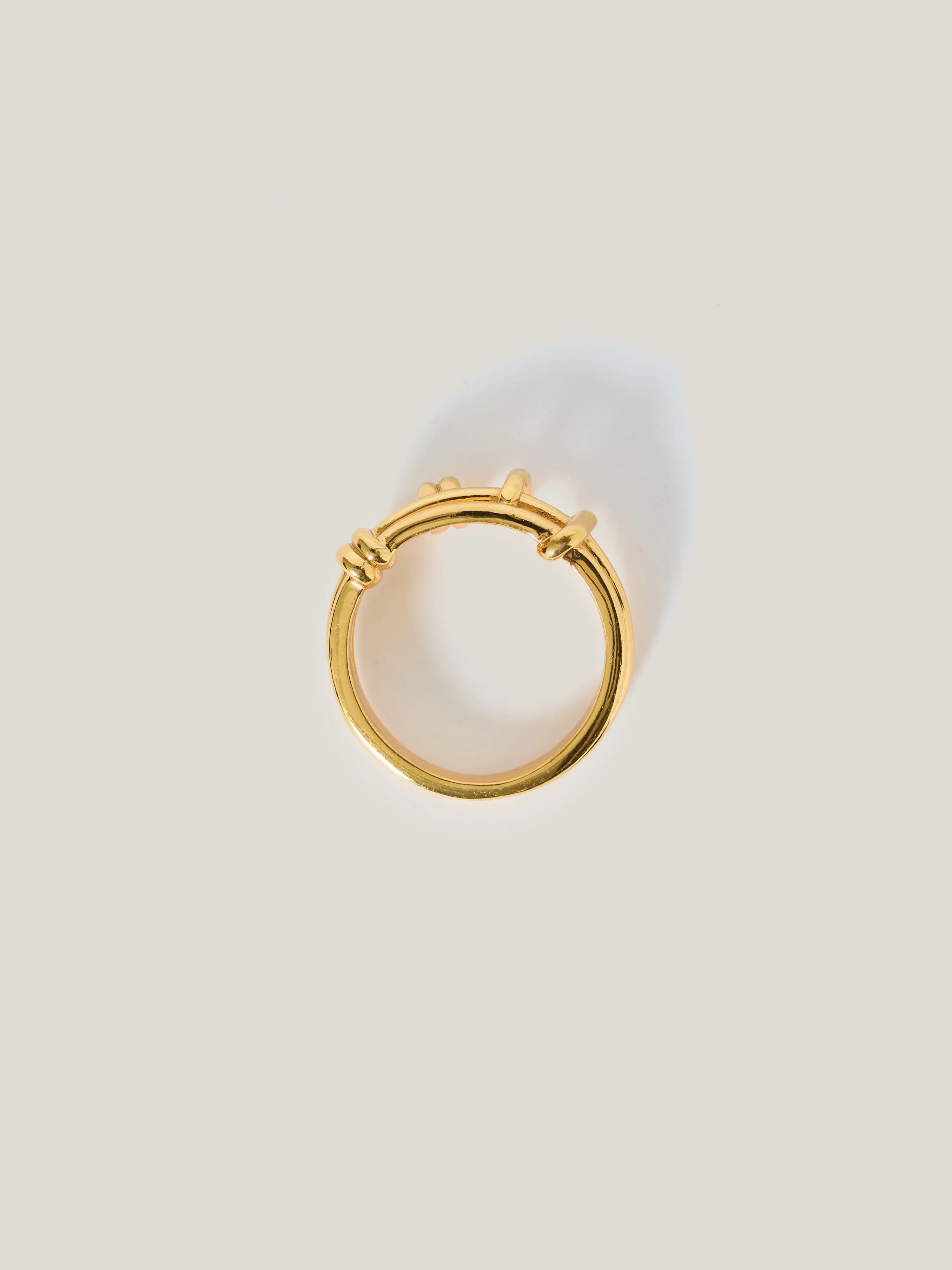 Dainty Loops Ring | Gold sold by Jigsaw product image thumbnail 2
