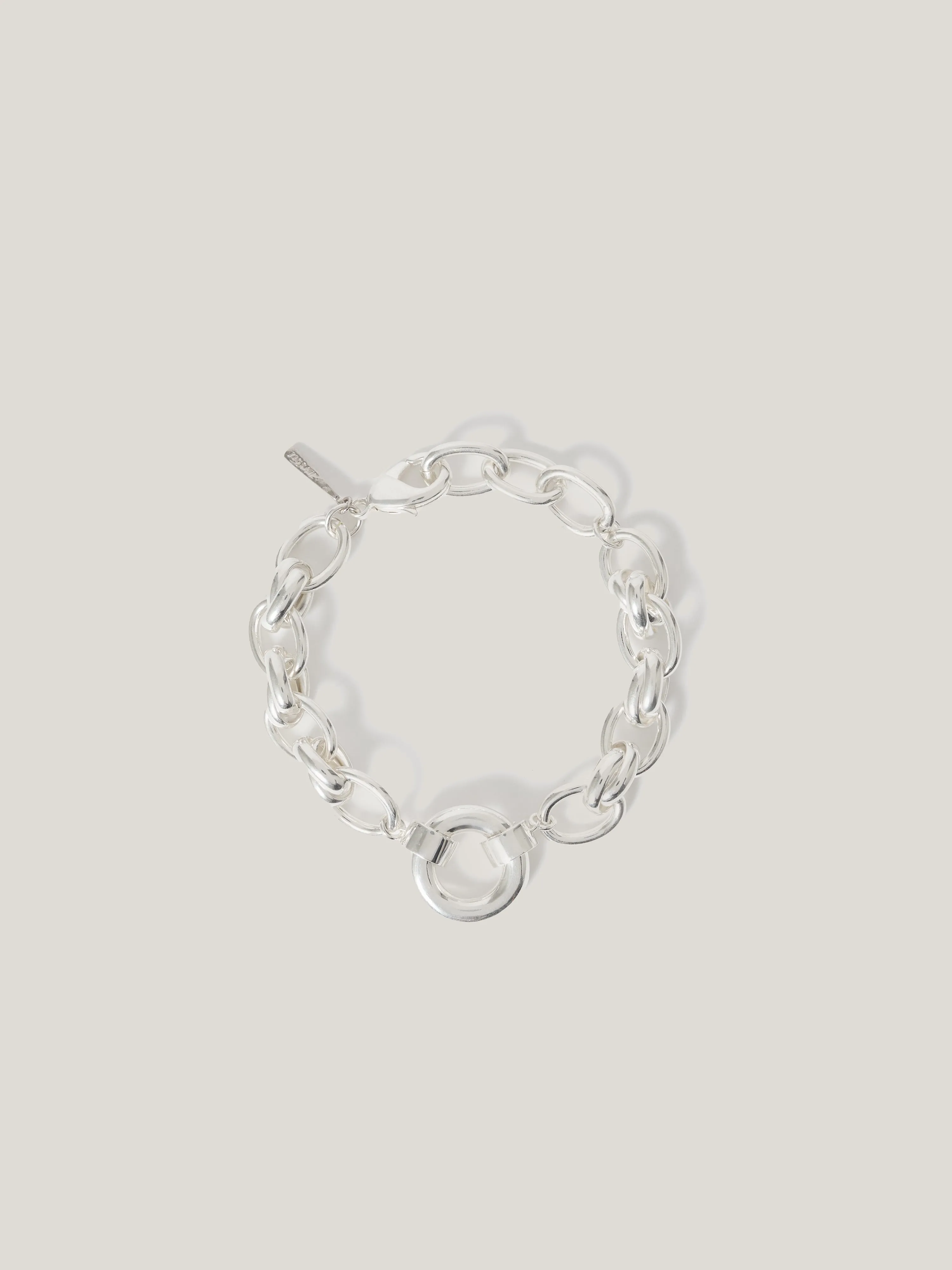 Round Link Chain Bracelet | Silver sold by Jigsaw product image thumbnail 2