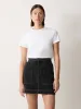 Denim Patch Pocket Mini Skirt | Black sold by Jigsaw