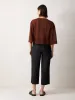 Sheer Linen Blend Cardigan | Brown sold by Jigsaw